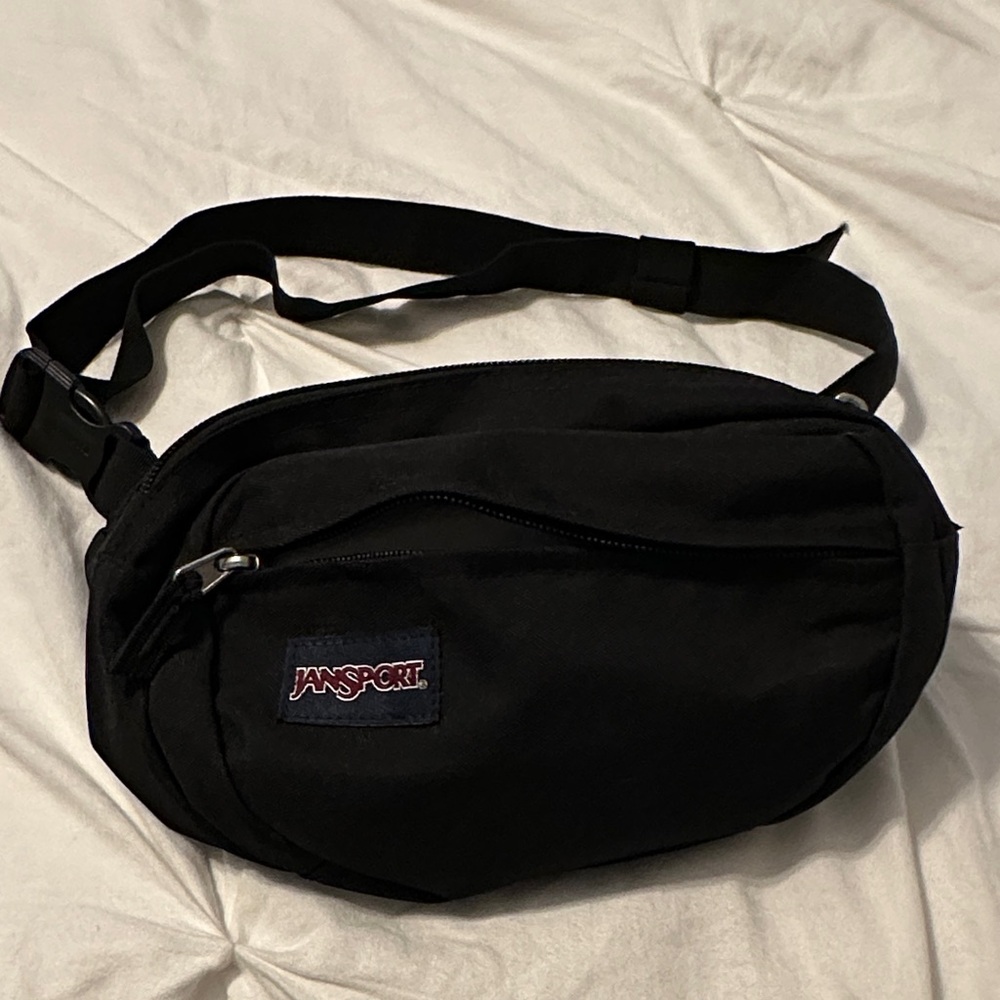 Jansport Classic Black Belt Bag